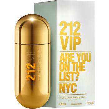 212 VIP Carolina Herrera Perfume Feminino Eau de Parfum 50 ml