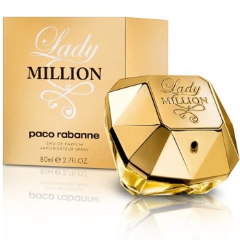 Lady Million Paco Rabanne Perfume Feminino Eau de Parfum 80 ml 