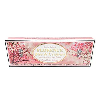 Kit Sabonete Flor de Cerejeira Florence 80 g